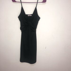 Spaghetti strap black dress